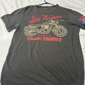 Steve McQueen Graphic T-Shirt - Gray